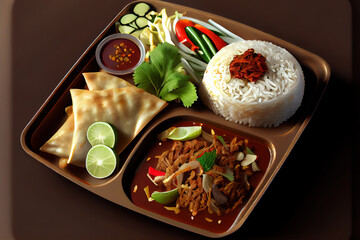 Thai Khao Pad food