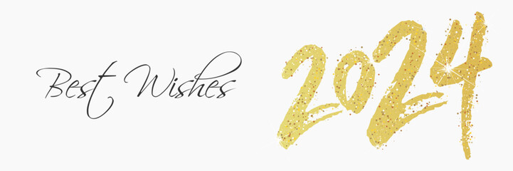 2024 - happy new year - best wishes 2024 background
