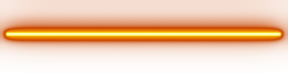 Orange light png, line light png, neon lights transparent background. - obrazy, fototapety, plakaty