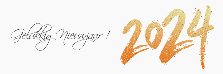 2024 - gelukkig nieuwjaar 2024