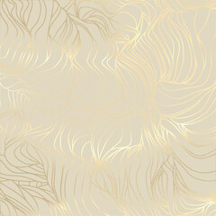 Great metalline daintiness pattern backdrop - pale beige streaky background - ecru shining texture
