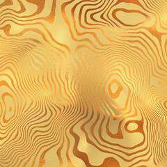 Fototapeta na wymiar Great metalline glamorous pattern backdrop - golden striated background - aureate luxurious texture 