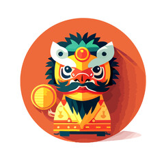 Lion Dance for Lunar New Year