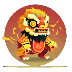 Lion Dance for Lunar New Year