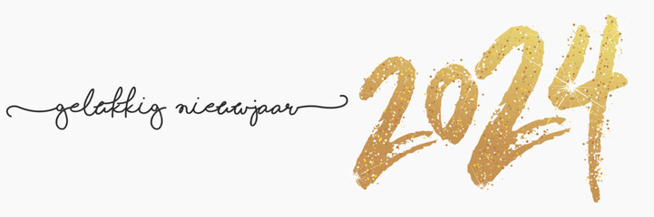 2024 - gelukkig nieuwjaar 2024
