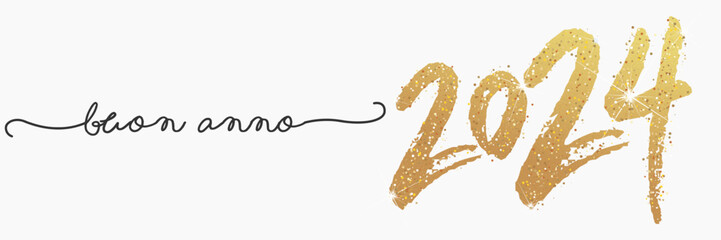 felice anno nuovo - buon anno 2024	