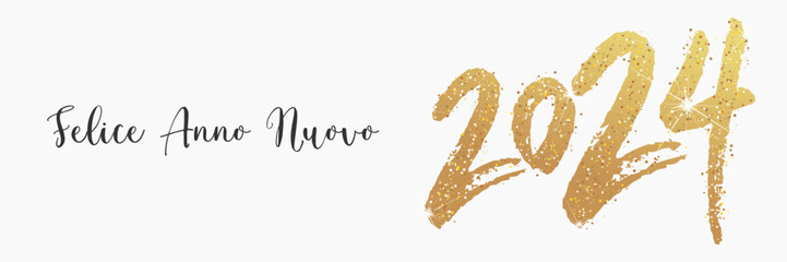 felice anno nuovo - buon anno 2024	