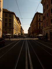 Fototapeta na wymiar Sunset in Rome