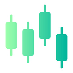 chart gradient icon