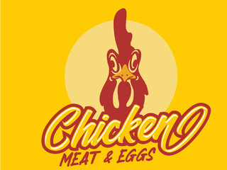 rustic fire chicken logo, hen flame hot symbol vector icon illustration, modern gradient logo , fast food restaurant app icon