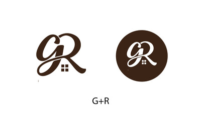 estate, real, logo, logotype, rg, g, abstract, icon, vector, business, design, technology, house, font, illustration, construction, home, building, concept, alphabet, template, marketing, finance, arc