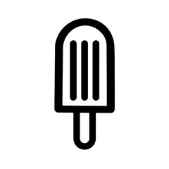Ice Cream Line Icon