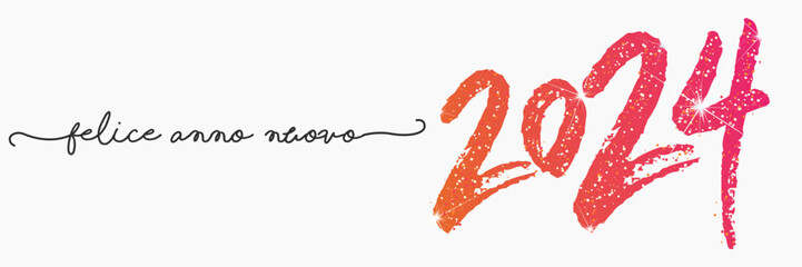felice anno nuovo - buon anno 2024