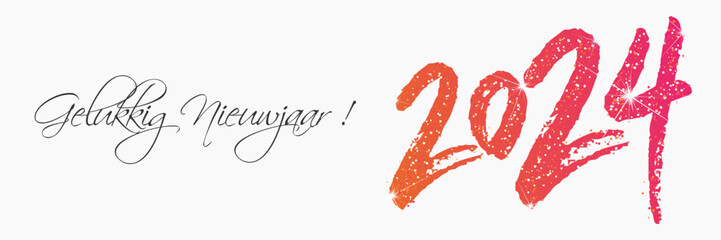 2024 - gelukkig nieuwjaar 2024
