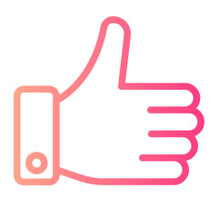 like gradient icon