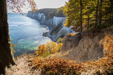 Hochuferweg im Nationalpark Jasmund auf R&uuml;gen