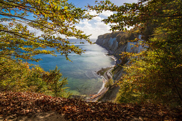 Hochuferweg im Nationalpark Jasmund auf R&uuml;gen