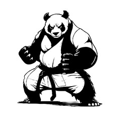 judo panda © blindblues