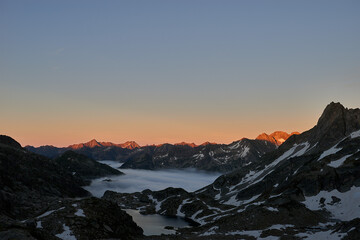 France - Lake - Cloud - Walk - Sunset