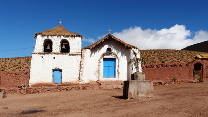 Chapel in El Tatio, Atacama Desert, Chile © Eduardo