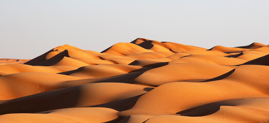 Fototapeta na wymiar Oman,Rimal Wahiba Sands,Sandwueste,Sandduene,Struktur,