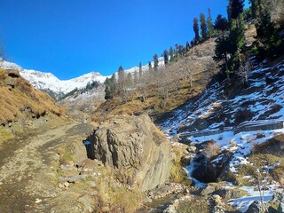 Fototapeta premium Natural Scene of Northern Areas of Khyber-Pakhtunkhwa