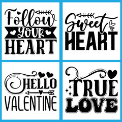 Valentine Svg Bundle T shirt design Vector File