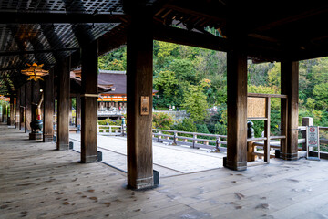 日本の京都の清水寺の舞台
