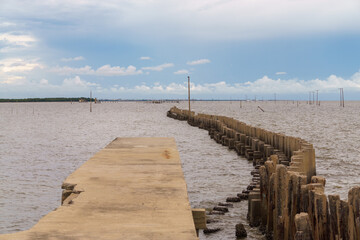 Obraz premium Pier in the Andaman sea