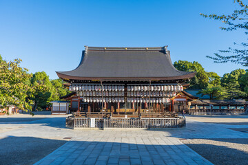 日本の京都の八坂神社の風景