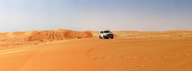 Offroad Safari in der Rimal al Wahiba Wüste,Oman,