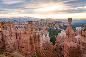 view on bryce canyon from sunrise point