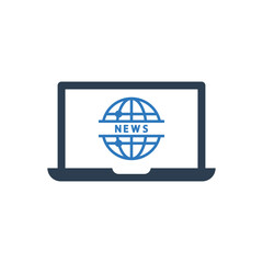 Global News Icon - Online News Icon