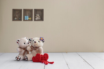 newborn background. newborn baby boy birth announcement background with heart, toys and space for writting.  Invitation or annoucement concept background.