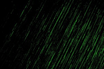 Green digital code numbers in matrix style .