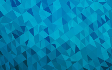 Light BLUE vector blurry triangle texture.