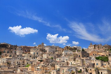 Fototapeta na wymiar Matera, Italy - Sassi old district