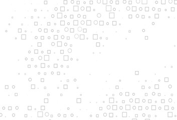 Light Silver, Gray vector cover with circles, cubes.