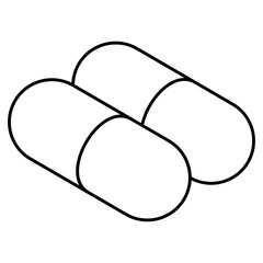 An icon design of tablet 