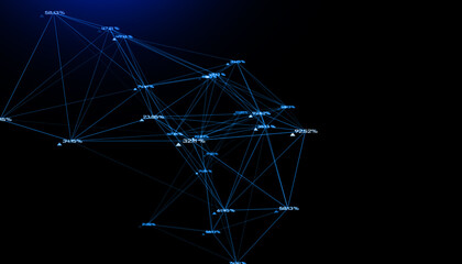 algoritmo, connessioni, processare dati