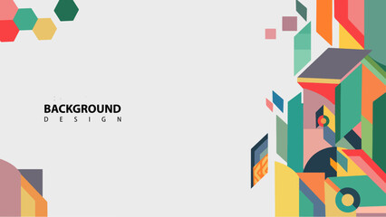 Geometric backgrounds are suitable for power point presentation and other projects
