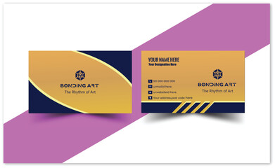 Futuristic modern business card, Luxury business card, Elegant business card, Vector business card and template, Clean and simple layout, Personal use business card.