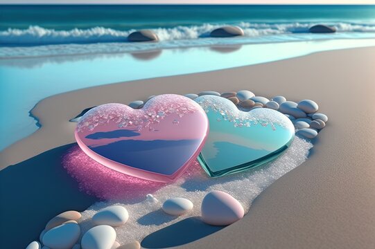 Sea Glass Heart Images – Browse 5,538 Stock Photos, Vectors, and