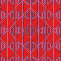 Seamless geometric abstraction for the background