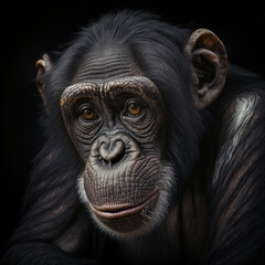 Chimpanzee Portrait