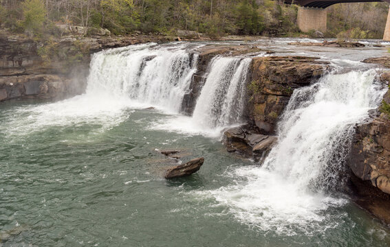 Waterfall in USA.