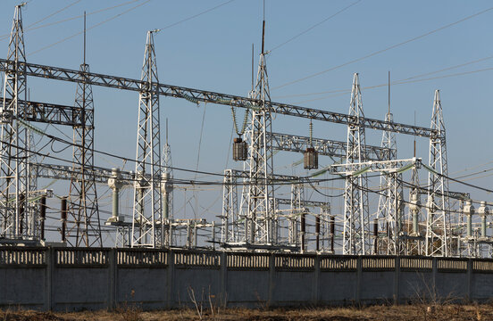 Electric stations and substations of Moldova. Electrical networks of the USSR.