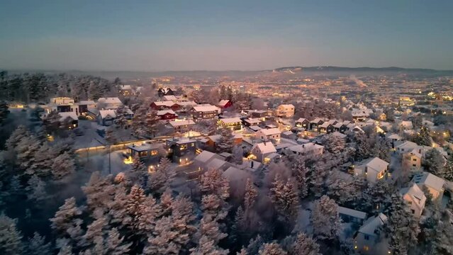 Winter in Oslo, Norway