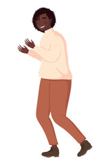 Fototapeta premium young afro man