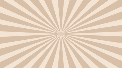 brown retro background with rays